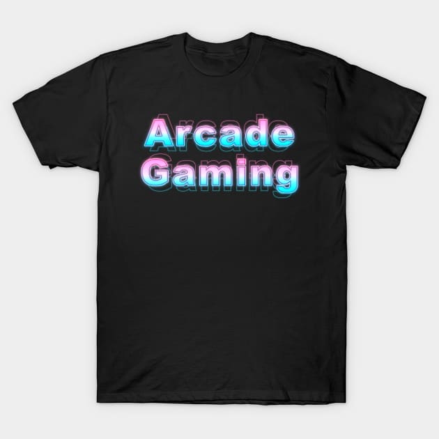 Arcade Gaming T-Shirt by Sanzida Design